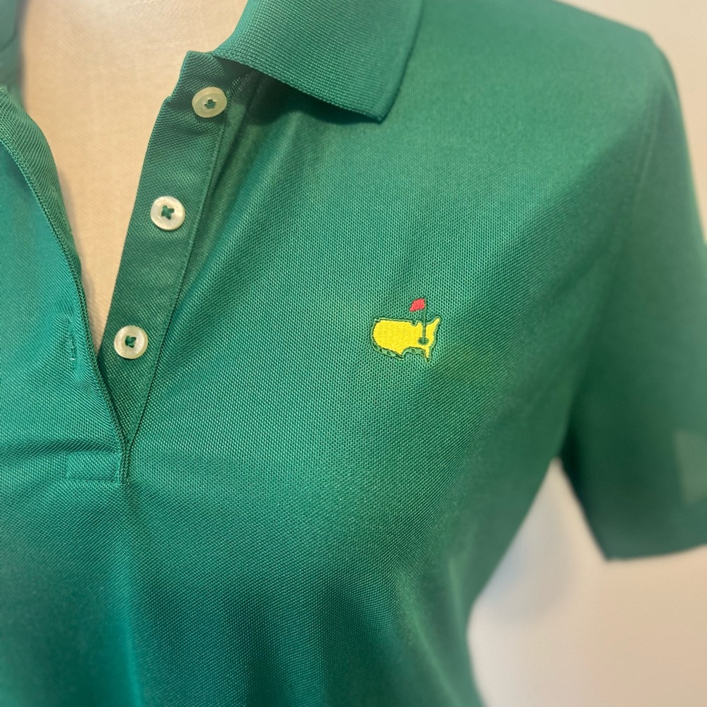 Masters Tech Green Ladies Polo Shirt with Logo